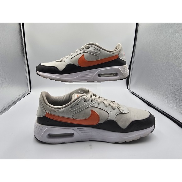 Nike Air Max SC Photon Dust Black White Orange Sneakers CW4555-018 Men's 12.5 - Picture 3 of 16